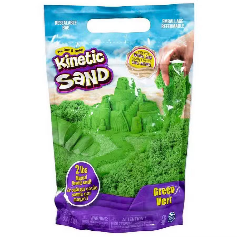 Kinetic Sand Grøn 900 Gram