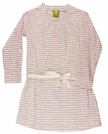 Kjole Med Lange ærmer Rosa Sejlprint