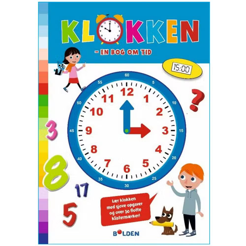 Klokken En Opgavebog Om Tid