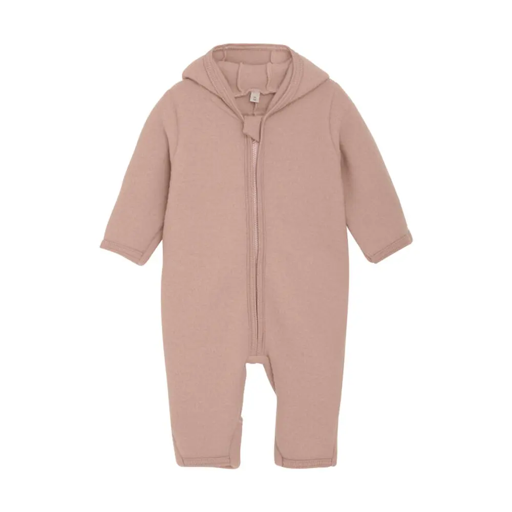 Køredragt    ører Uld Fleece Mahogany Rose 104