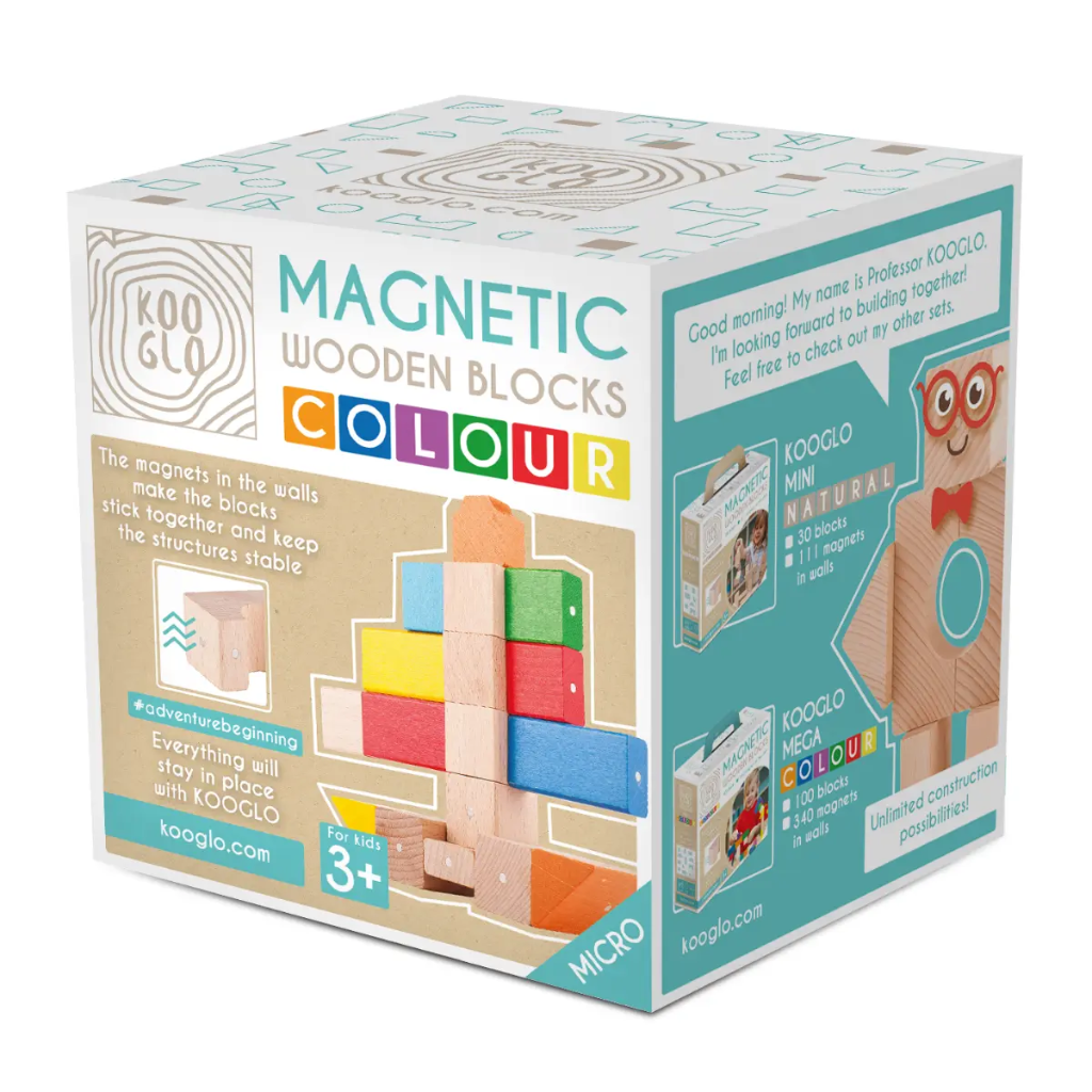 Kooglo Micro Skib 17 Magnetiske Byggeklodser