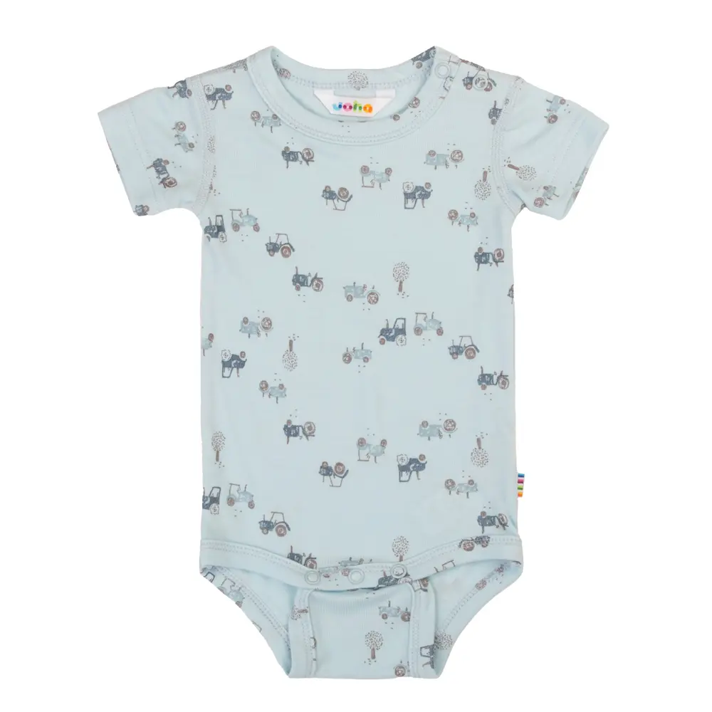 Kortærmet Body Light Blue 80