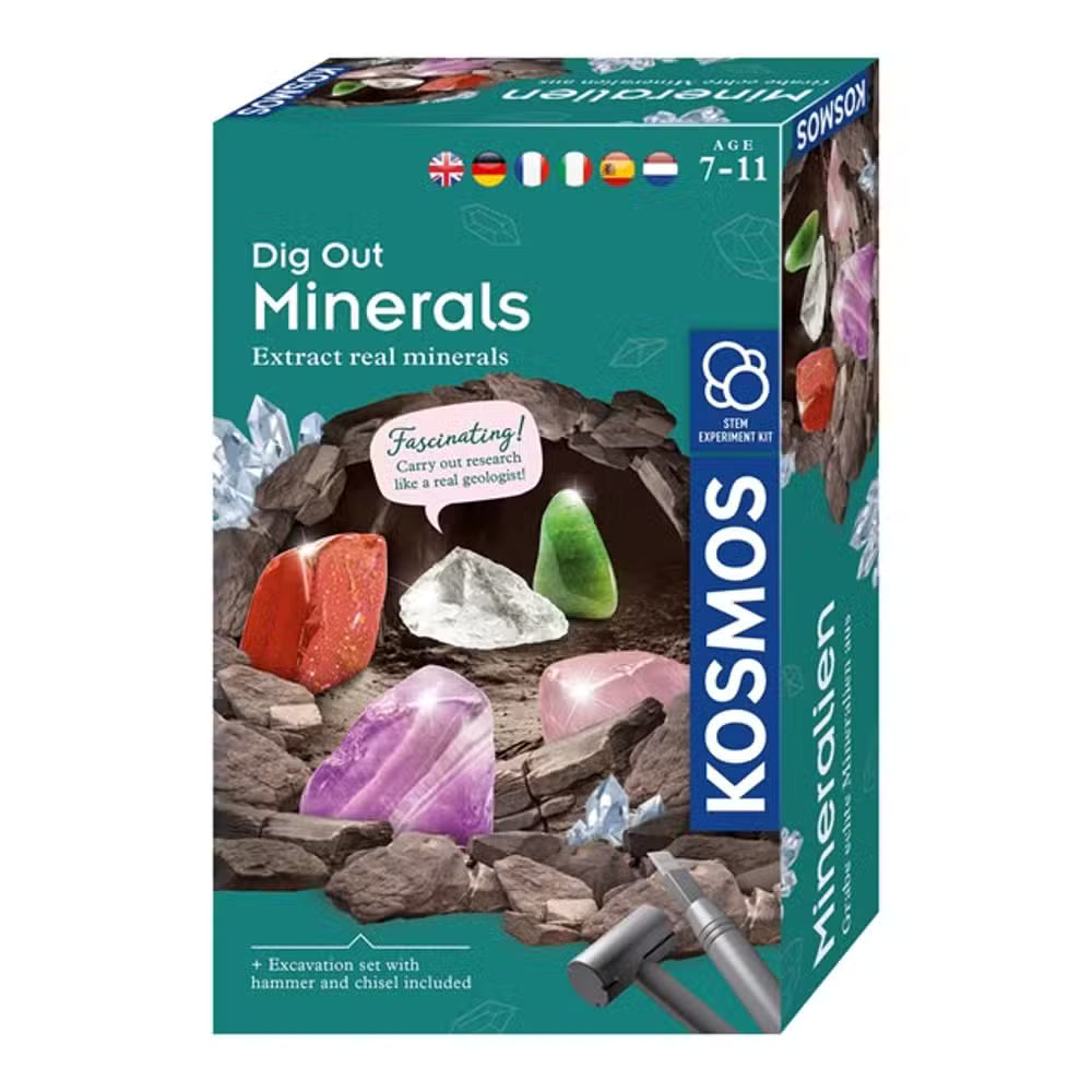 Kosmos Udgravningssæt Mineraler