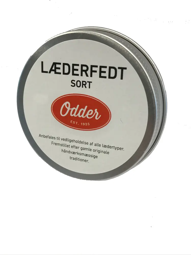 Læderfedt Sort