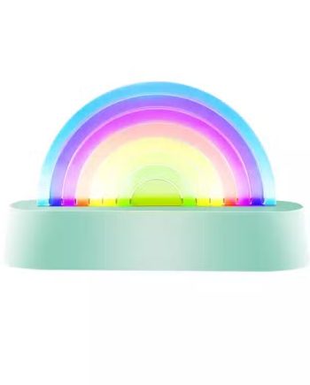 Lalarma Lampe Dansende Regnbue Mint