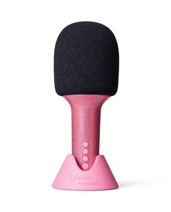 Lalarma Mikrofon Glitter Groove Rosa