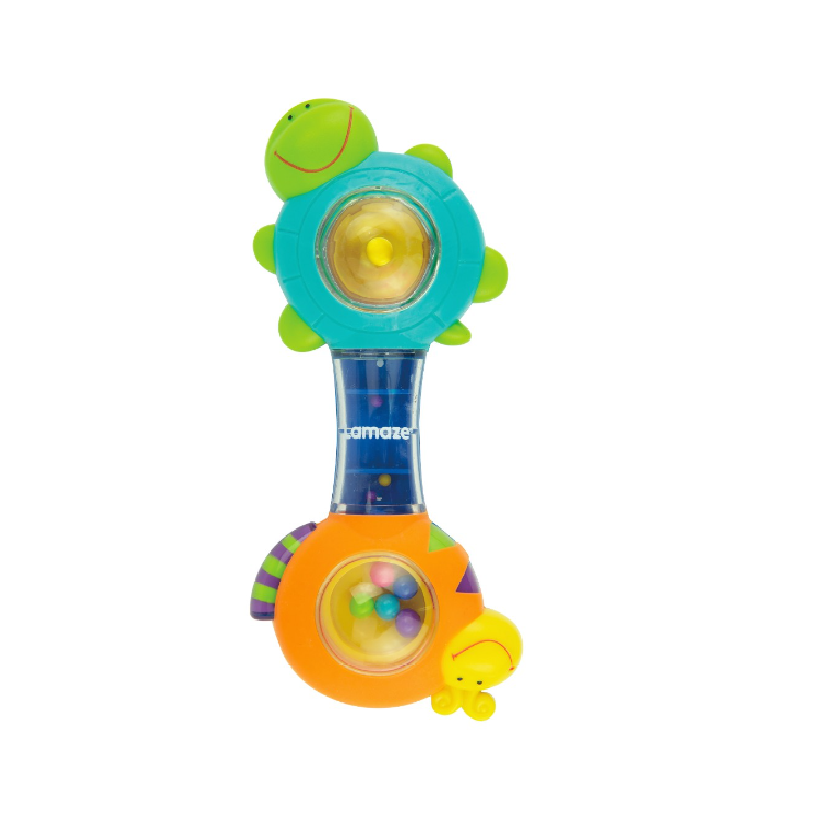 Lamaze Rangle Shakin Shell Rangle Blå Orange