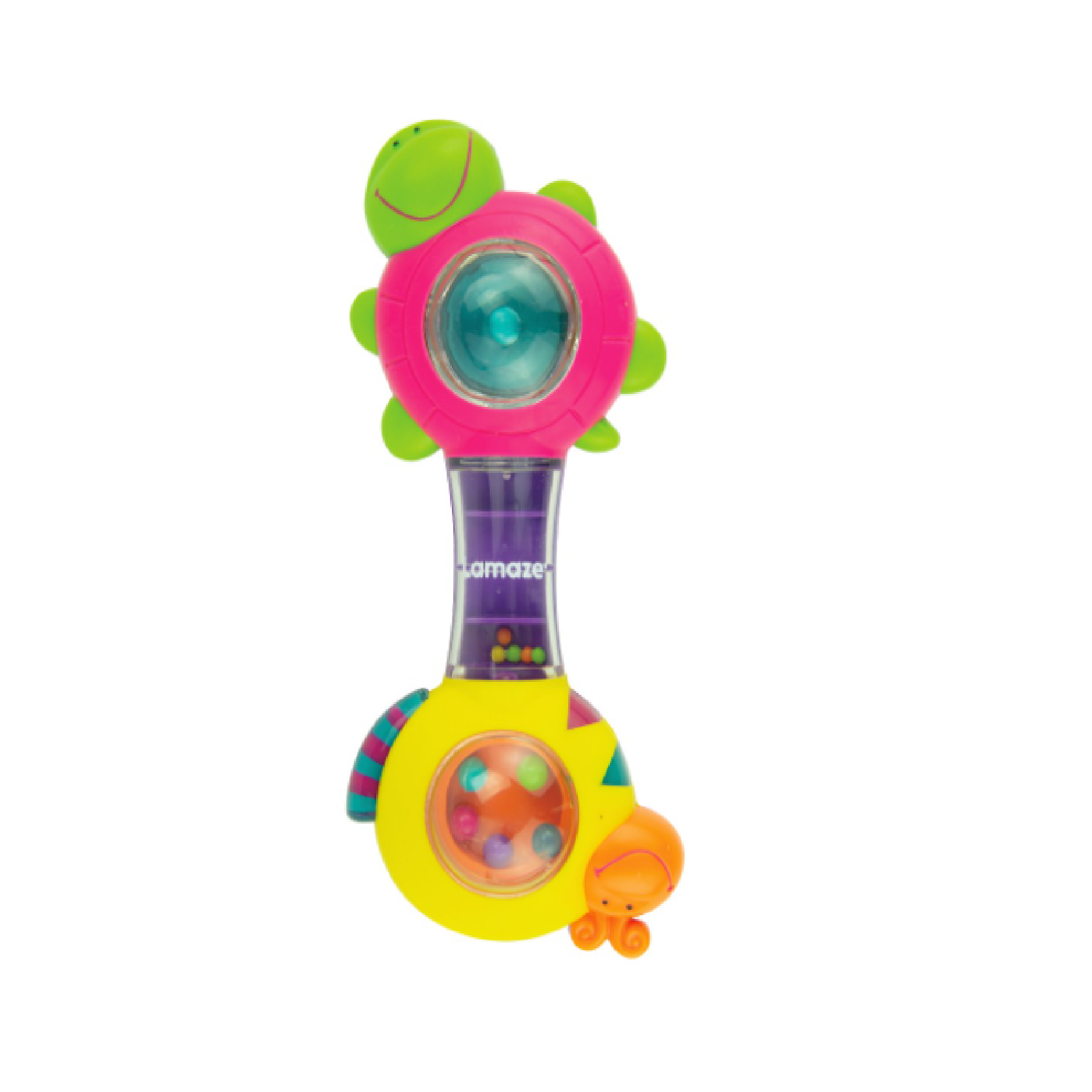 Lamaze Rangle Shakin Shell Rangle Pink Gul