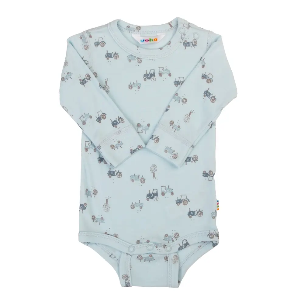 Langærmet Body Light Blue 70