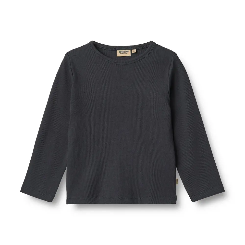 Langærmet Rib  -shirt Milo 1432 116