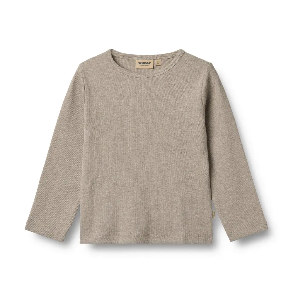 Langærmet Rib  -shirt Milo 72 122