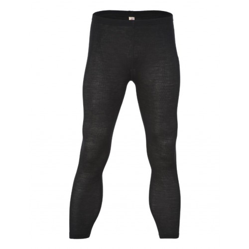 Lange Underbukser   70  Uld Og 30  Silke Til Herre 46 48 Black