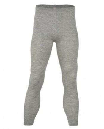 Lange Underbukser   70  Uld Og 30  Silke Til Herre 50 52 Light Grey Melange