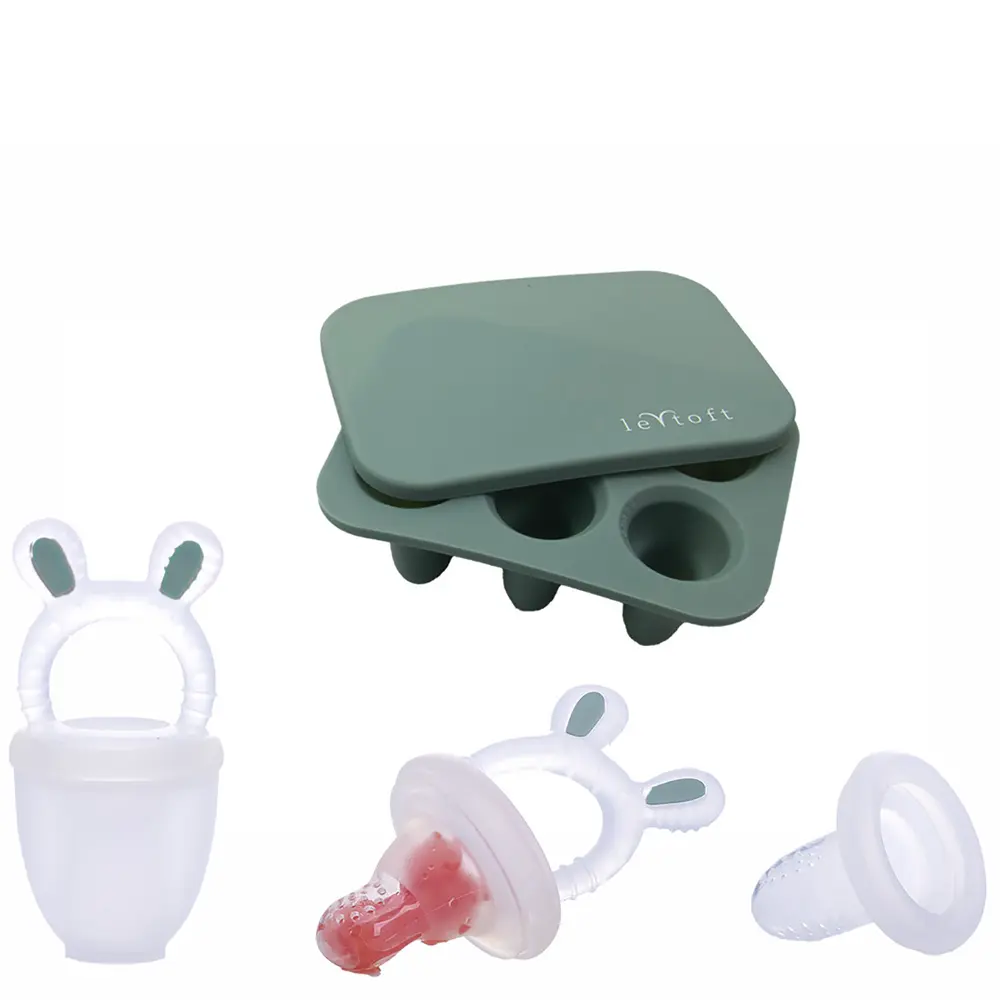 Frugtsut Med Mini Fryseform  Smokey Green