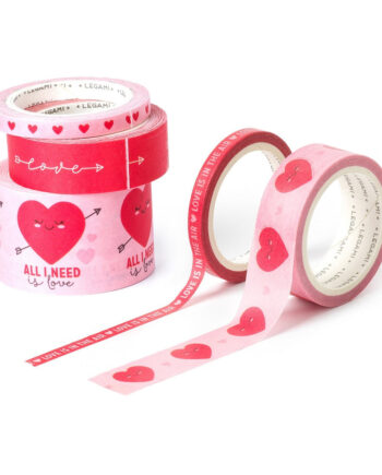 Legami Tape Hjerter   Pak