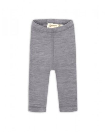 Leggins   100  Merino Uld Til Baby Og Børn Grey Melange 56