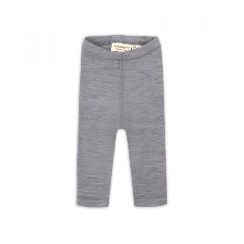 Leggins   100  Merino Uld Til Baby Og Børn Grey Melange 56