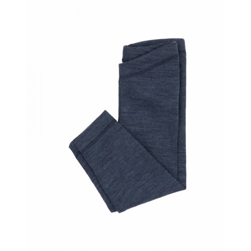Leggins   100  Merino Uld Til Baby Og Børn Navy Melange 56