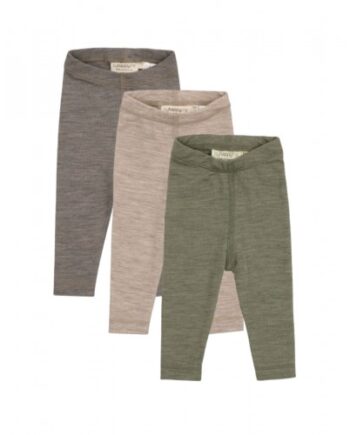 Leggins   100  Merino Uld Til Baby Og Børn   -pak 56 Calm Nature
