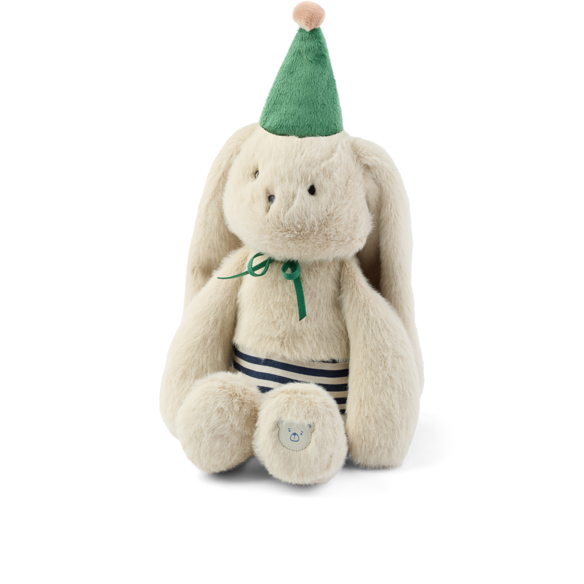 Liewood Bertrand Rabbit Celebration Teddy Mist Blue Stripe Mix