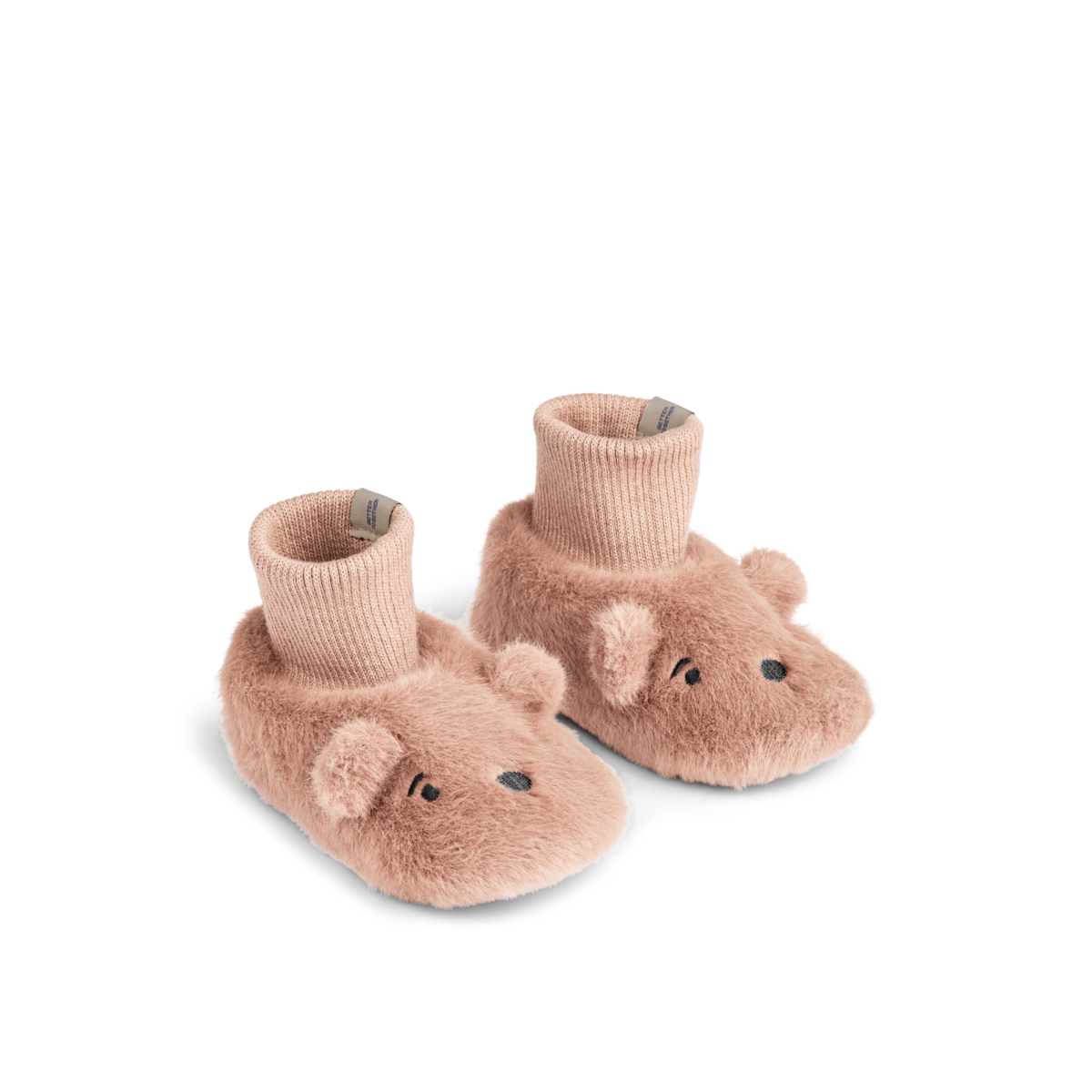 Liewood Beth Bear Plush Slippers Pale Tuscany 16 17