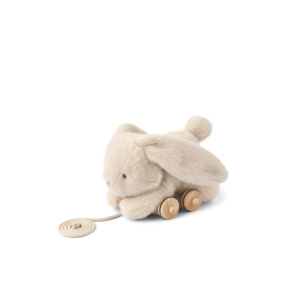 Liewood Pera Rabbit Pull Along Toy Mist