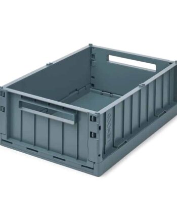 Liewood Weston Foldekasse Stor Whale Blue