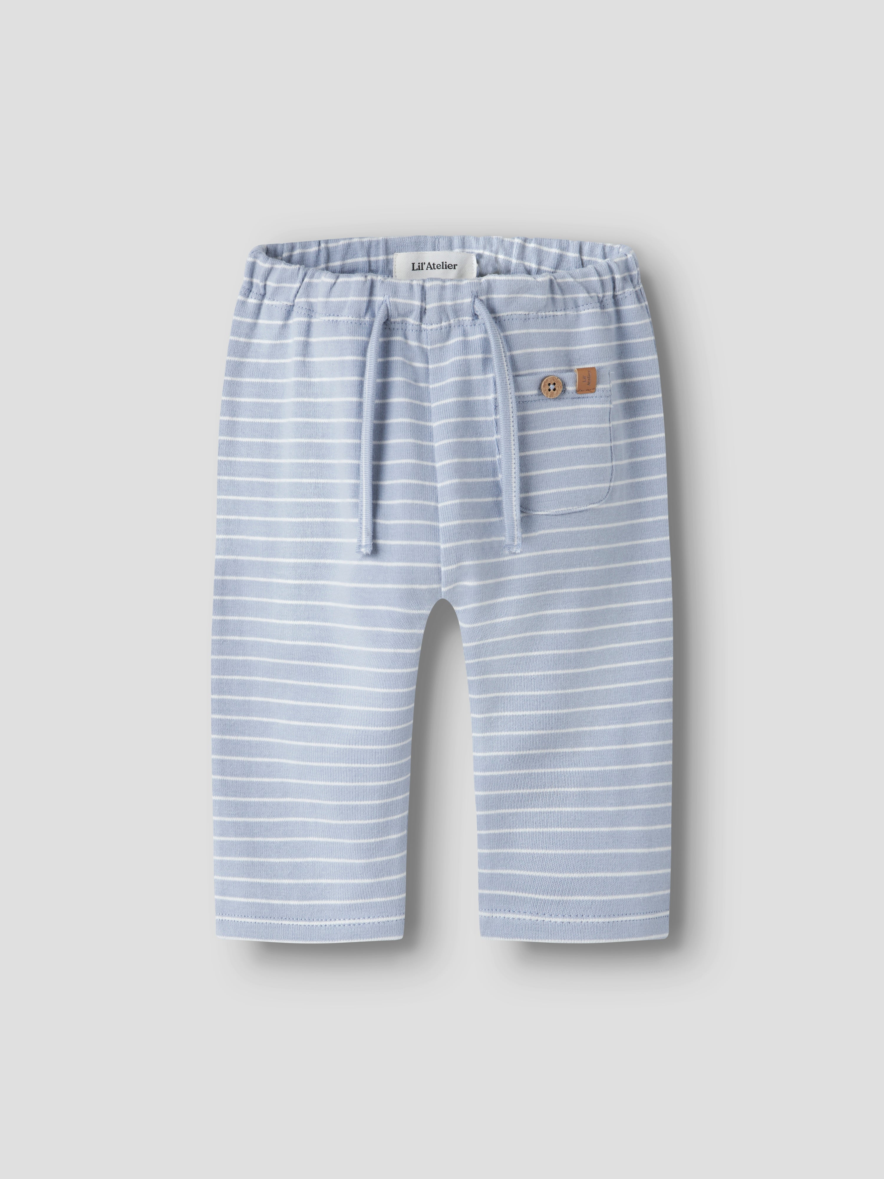 Lil Atelier Baja Loose Pants Zen Blue 56 Cm