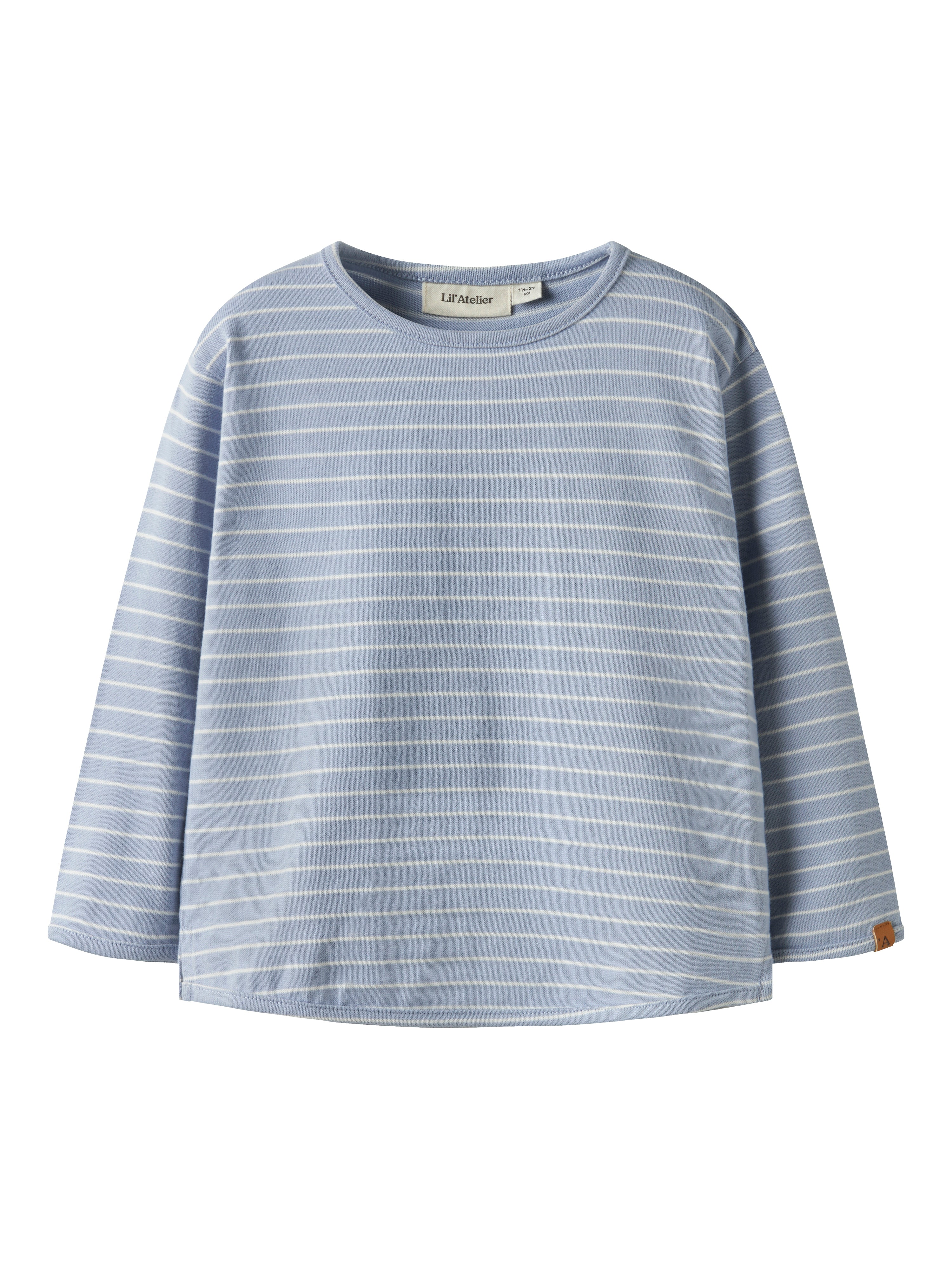 Lil Atelier Baja Ls Loose Top Zen Blue 92 Cm