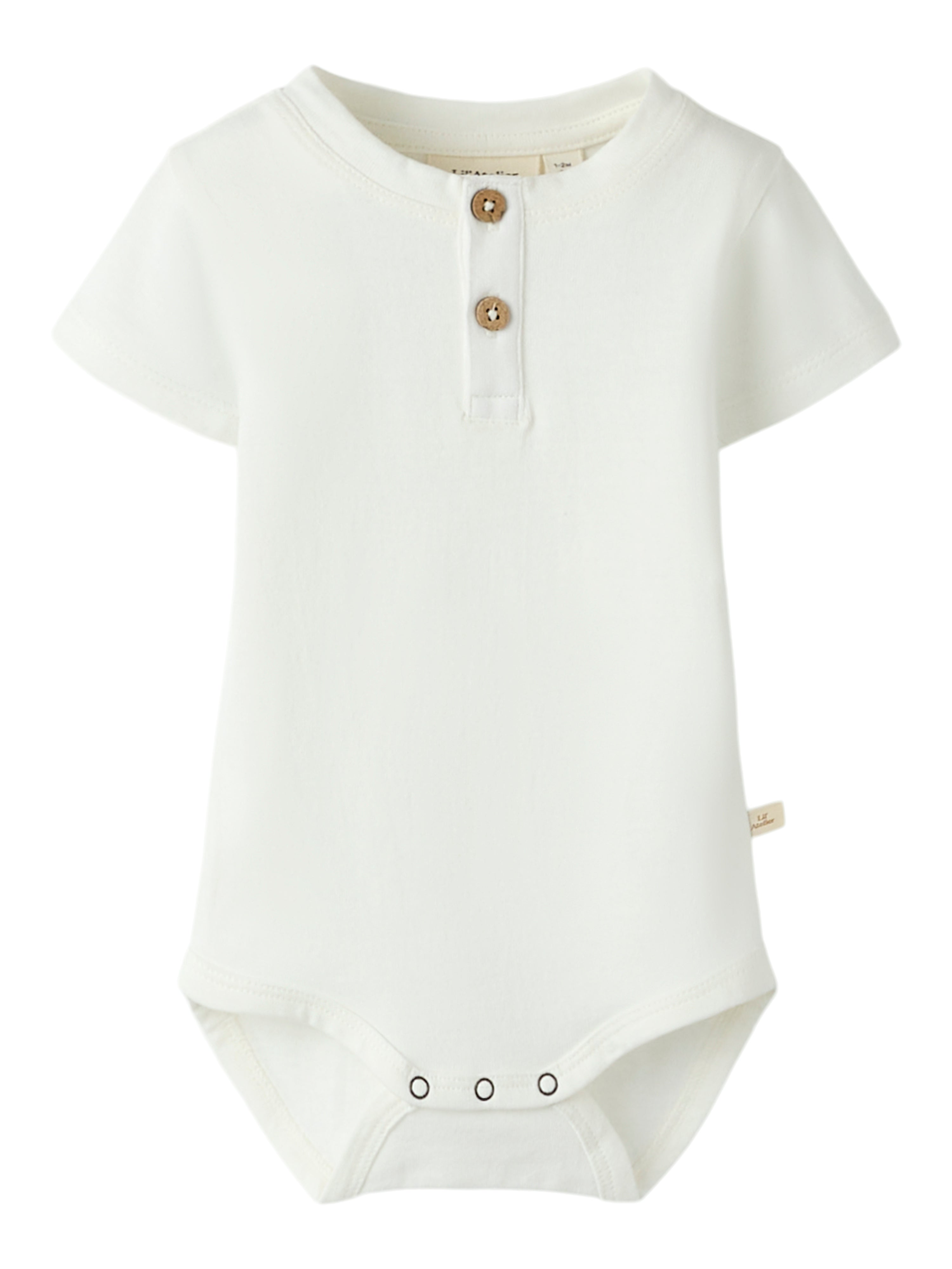 Lil Atelier Dolan Ss Body Coconut Milk 56 Cm
