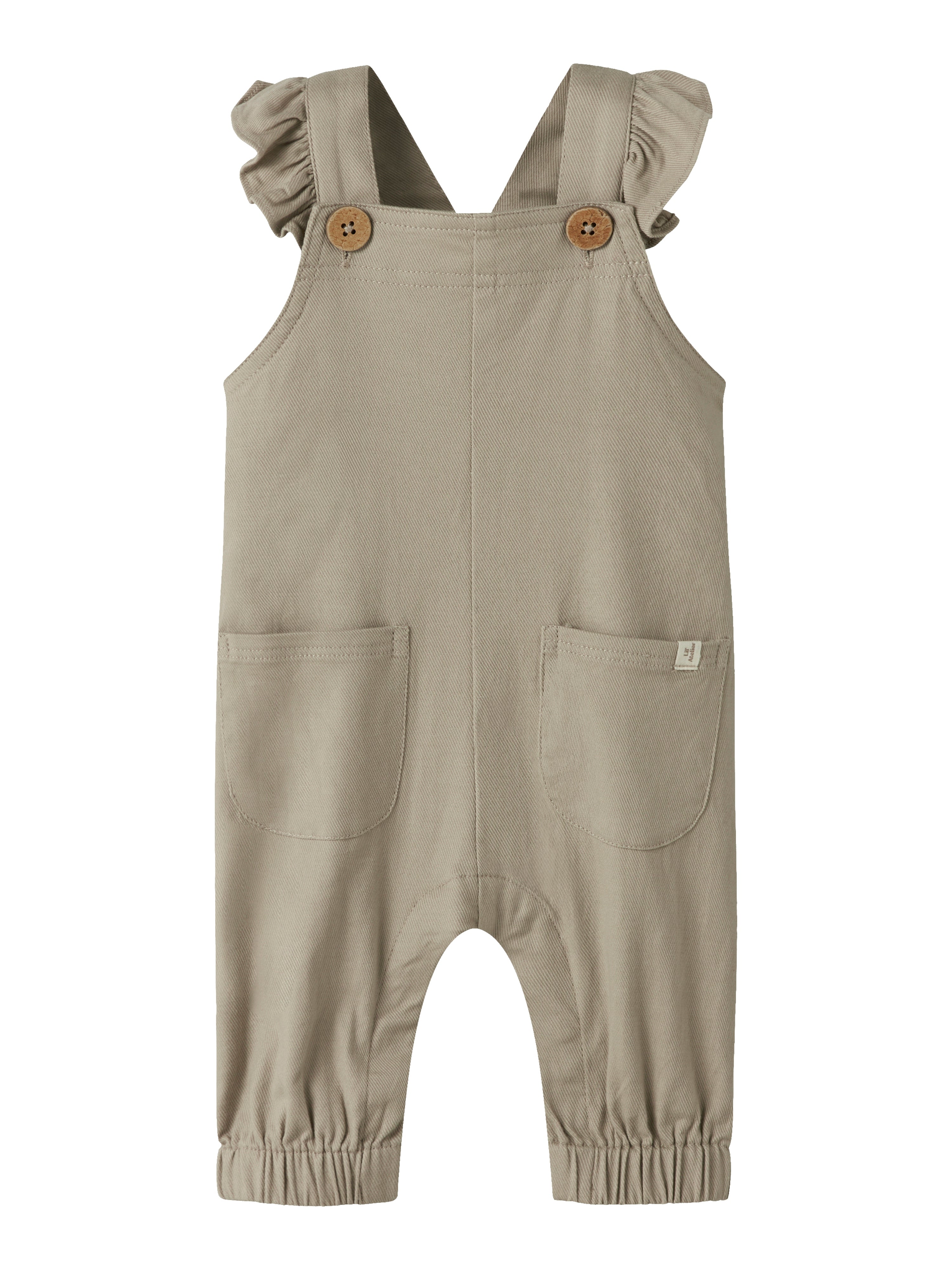 Lil Atelier Doreen Loose Twill Overall Oxford Tan 56 Cm