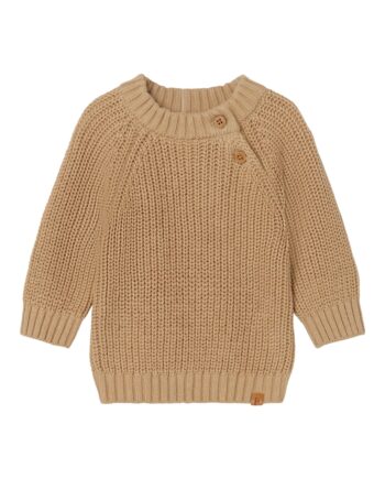 Lil Atelier Emlen Knit Warm Sand 56 Cm