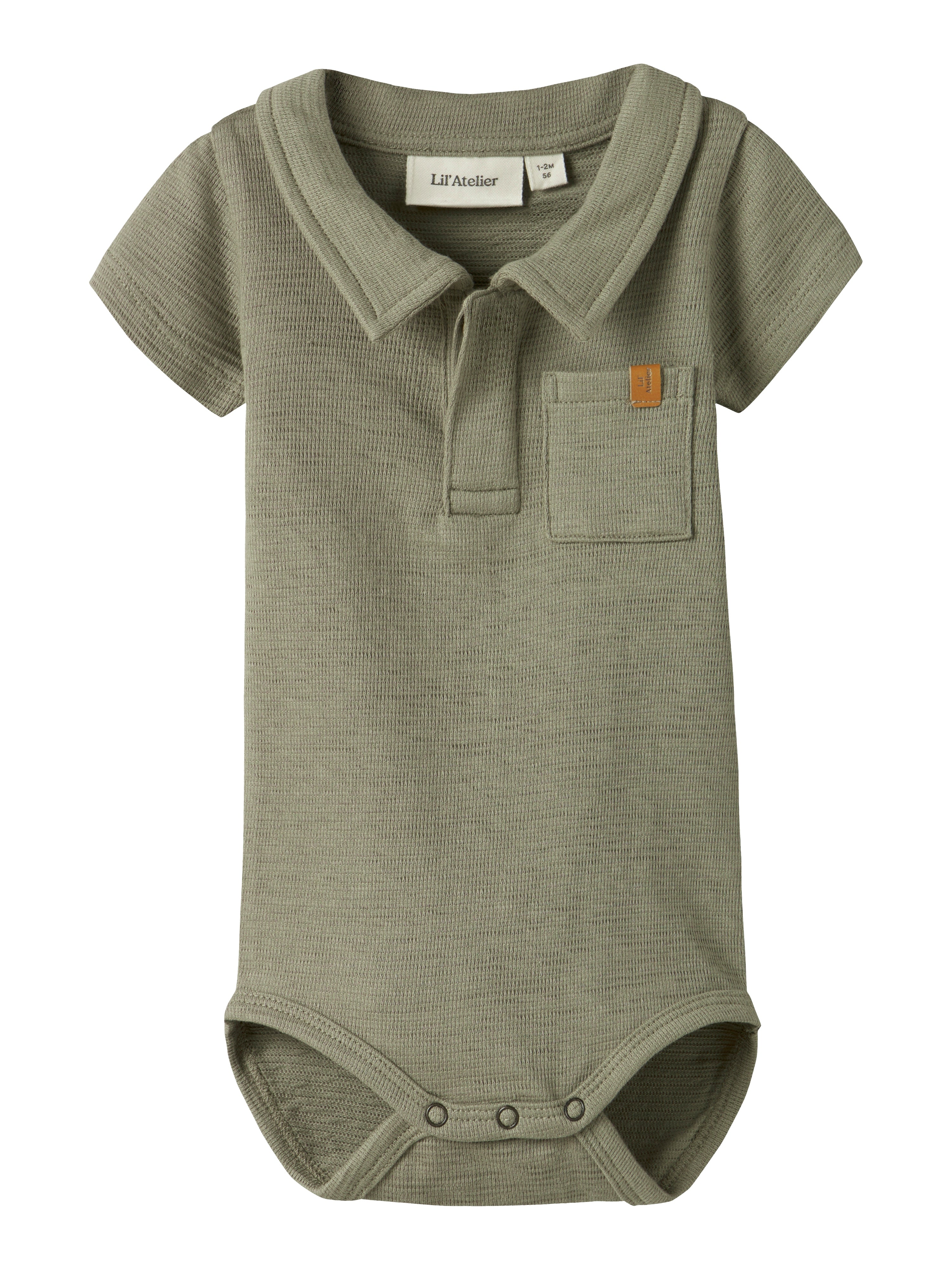 Lil Atelier Falk Ss Body Overland Trek 56 Cm