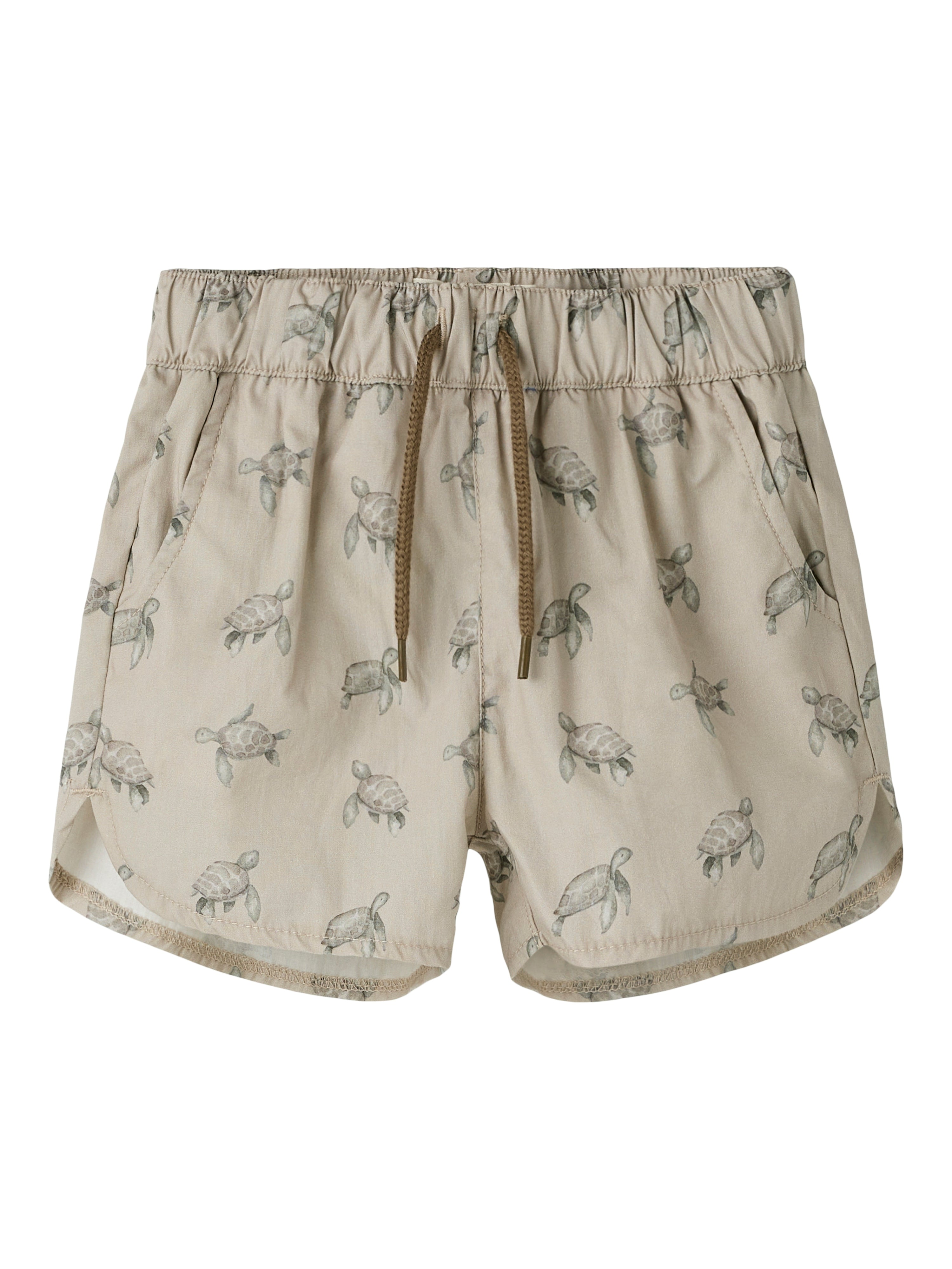 Lil Atelier Fandyn Loose Swim Shorts Oxford Tan 92 Cm