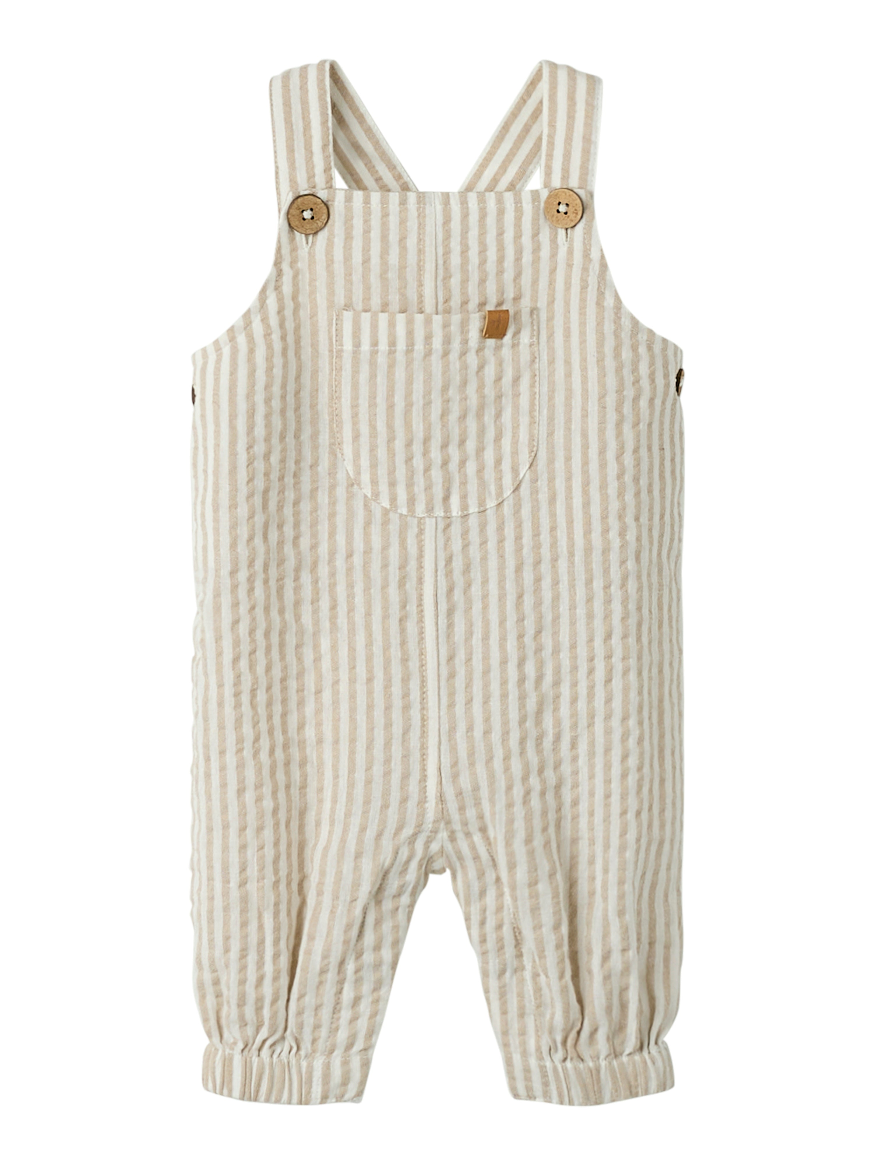Lil Atelier Fausto Loose Overall Coconut Milk 56 Cm