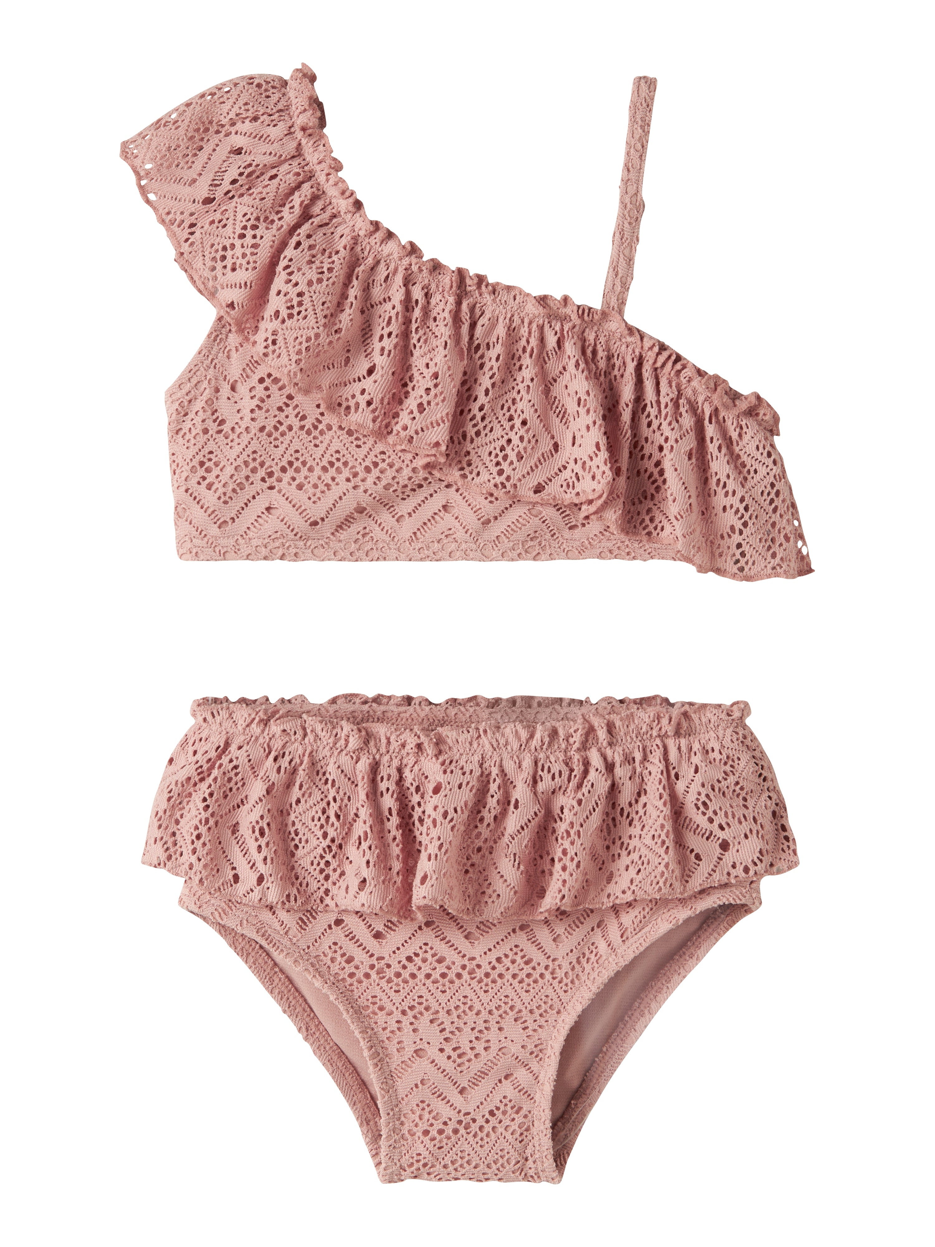 Lil Atelier Feline Swim Set Misty Rose 92 Cm
