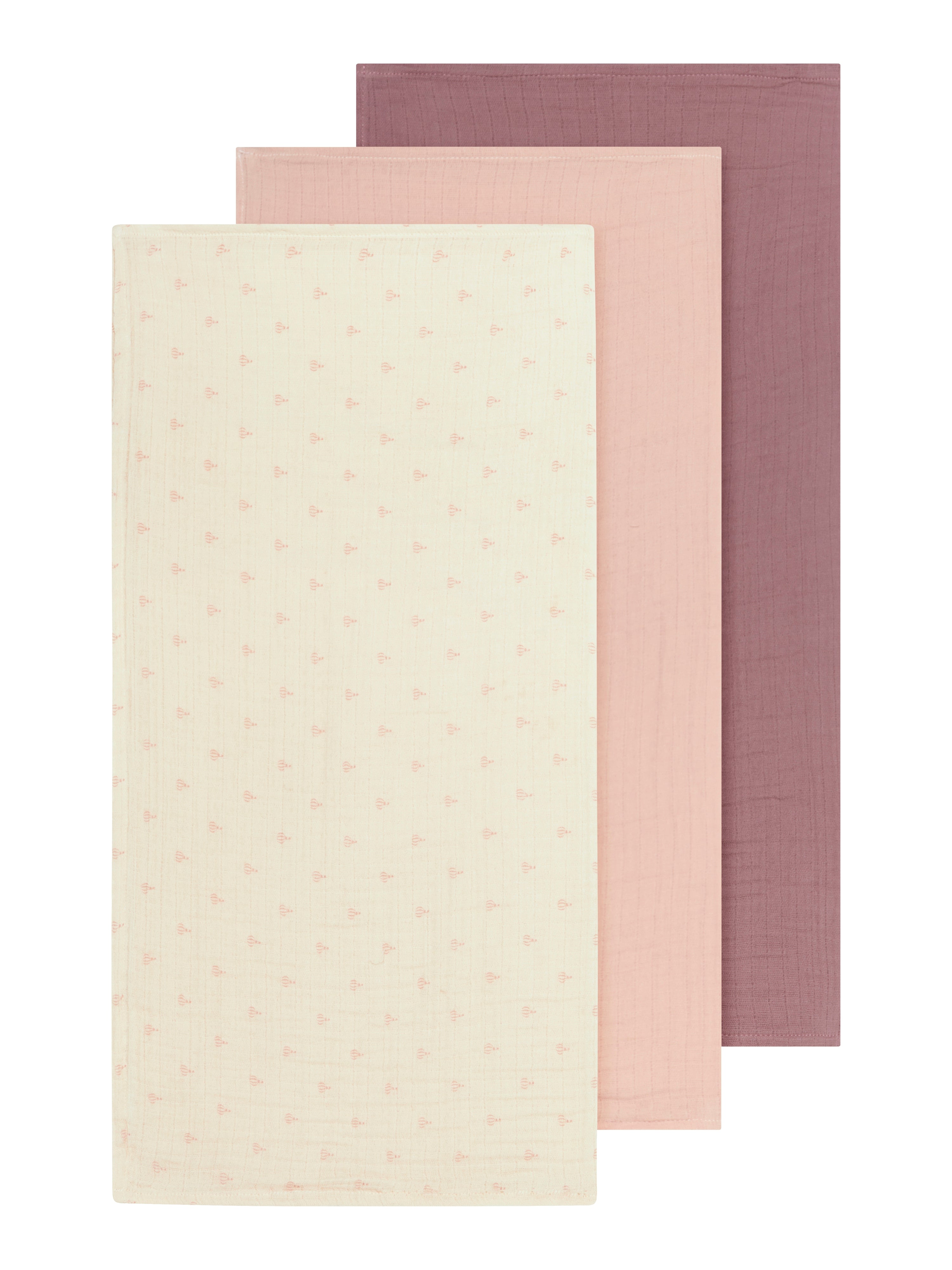 Lil Atelier Fergie   Pak Nappies Turtledove Nostalgia Rose