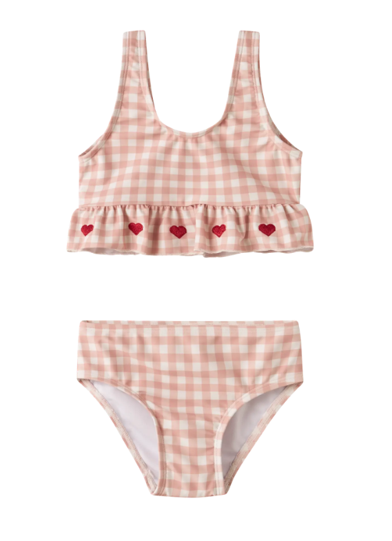Lil Atelier Finley Swim Sæt Misty Rose 92 Cm