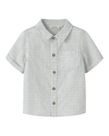Lil Atelier Florentin Ss Shirt Gray Dawn 92 Cm