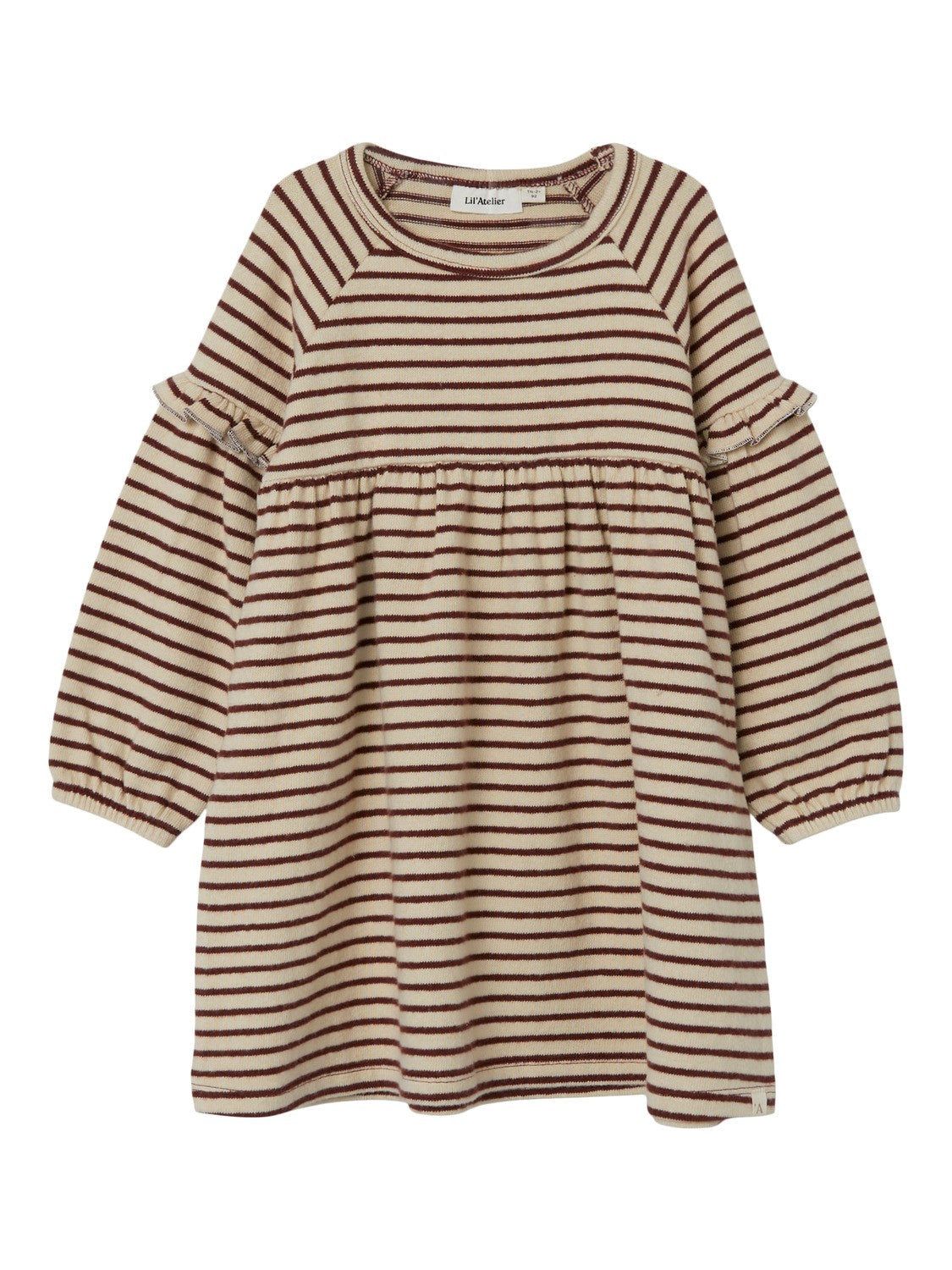Lil Atelier Fodo Kjole Rum Raisin 92 Cm