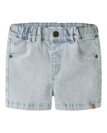 Lil Atelier Frances Shorts Light Blue Denim 92 Cm
