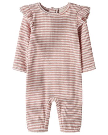 Lil Atelier Fredo Ls Uv Swimsuit Misty Rose 68 Cm