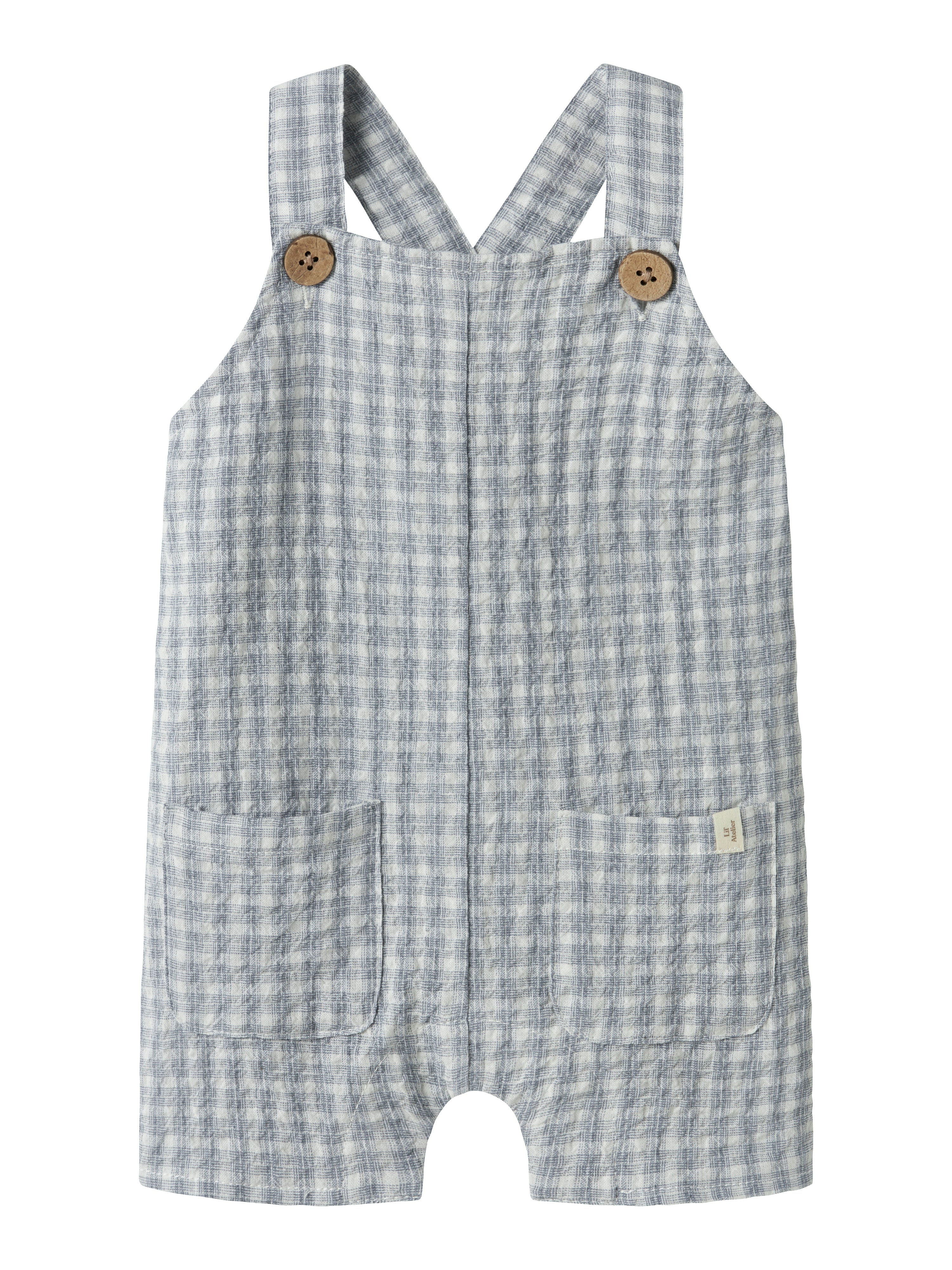 Lil Atelier Frey Loose Short Overall Coconut Milk 56 Cm