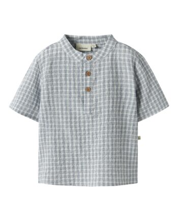 Lil Atelier Frey Ss Loose Shirt Coconut Milk 92 Cm