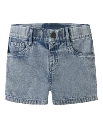 Lil Atelier Funda Loose Denim Shorts Medium Blue Denim 92 Cm