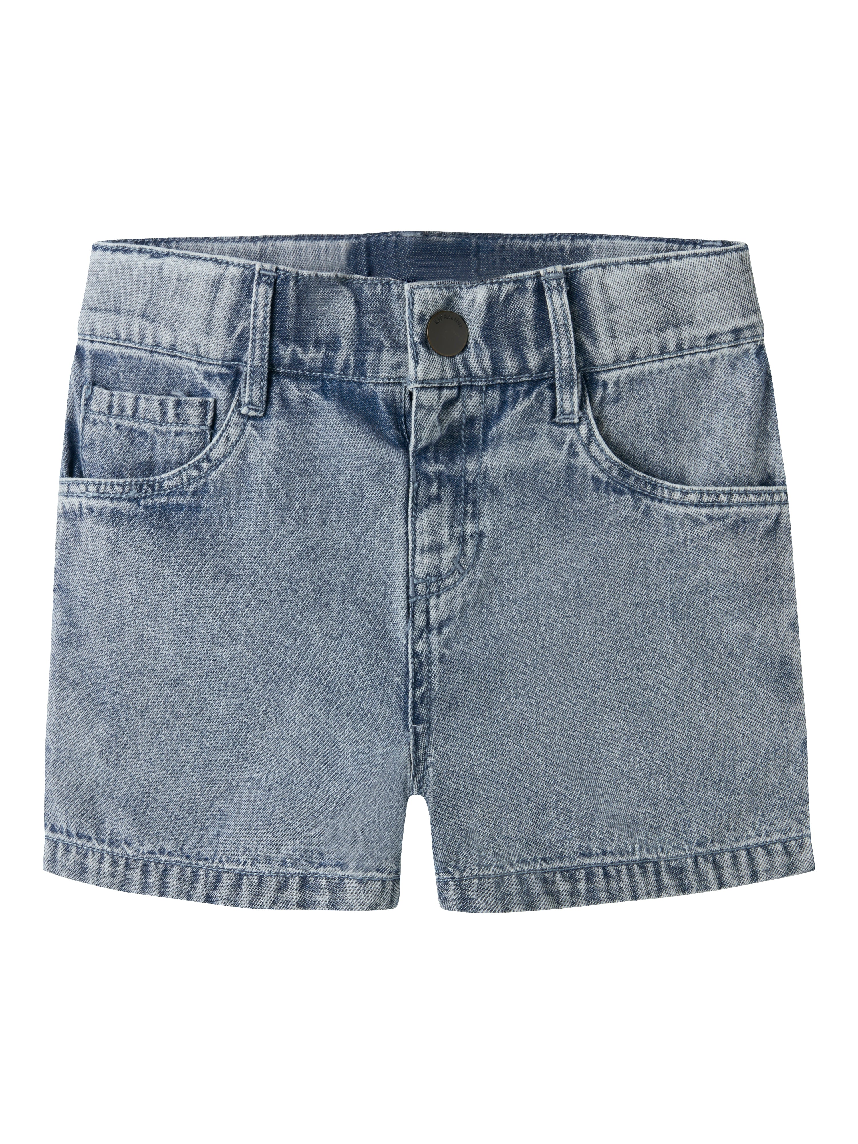 Lil Atelier Funda Loose Denim Shorts Medium Blue Denim 92 Cm