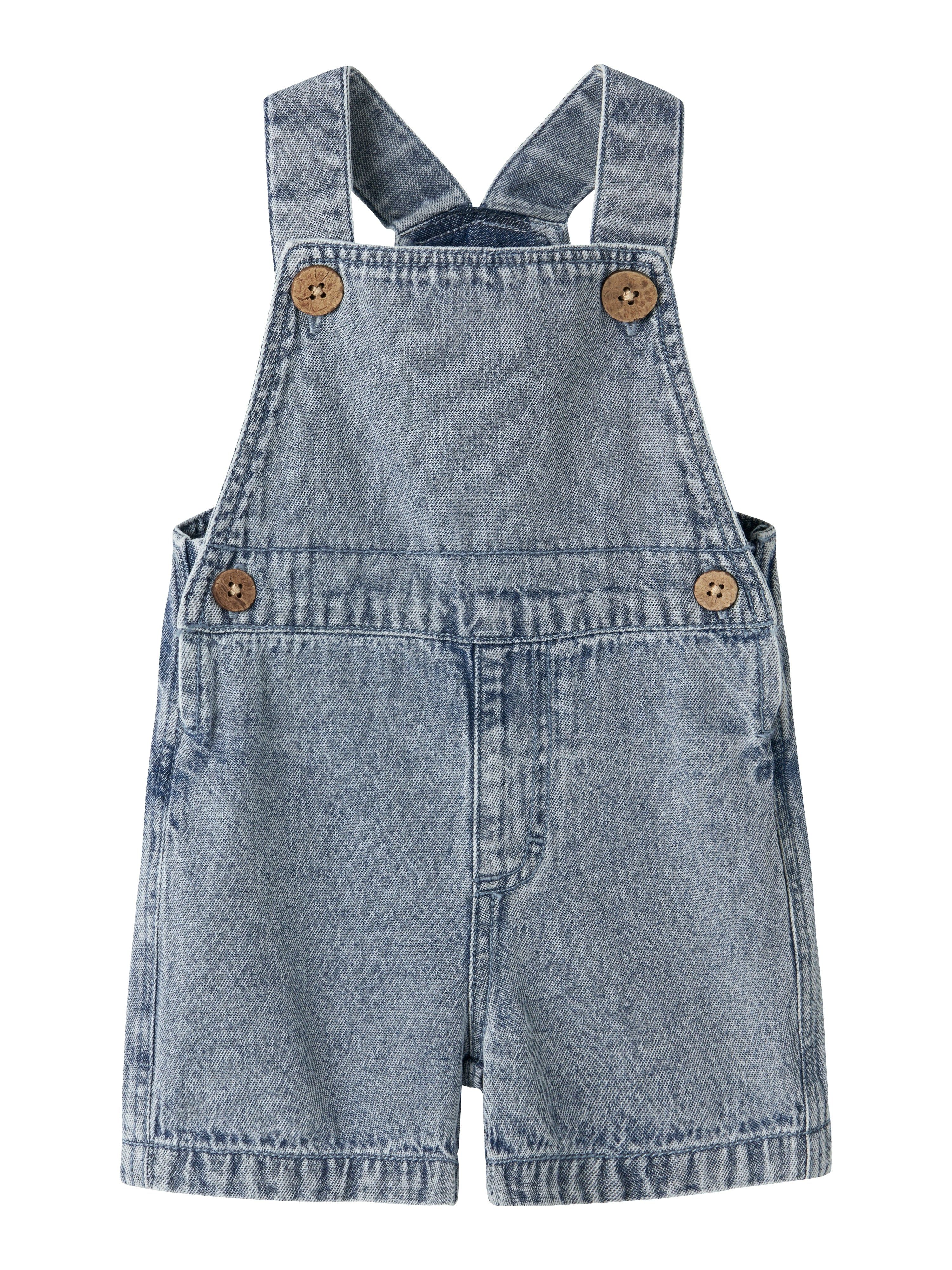 Lil Atelier Funda Loose Shortall Medium Blue Denim 56 Cm