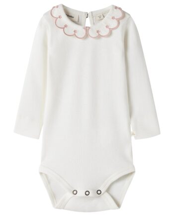 Lil Atelier Fundo Ls Slim Body Coconut Milk Rose Tan 56 Cm