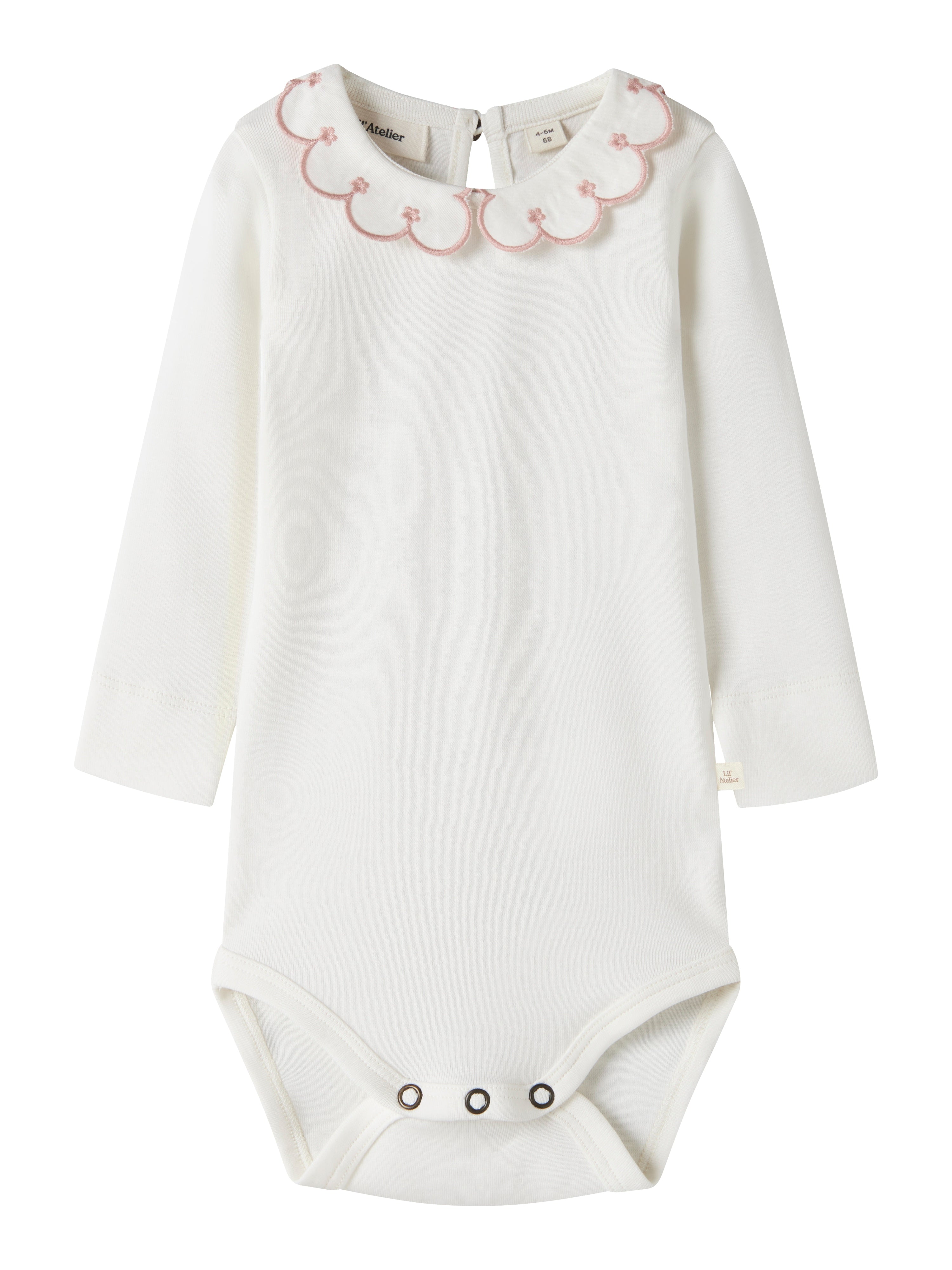 Lil Atelier Fundo Ls Slim Body Coconut Milk Rose Tan 56 Cm