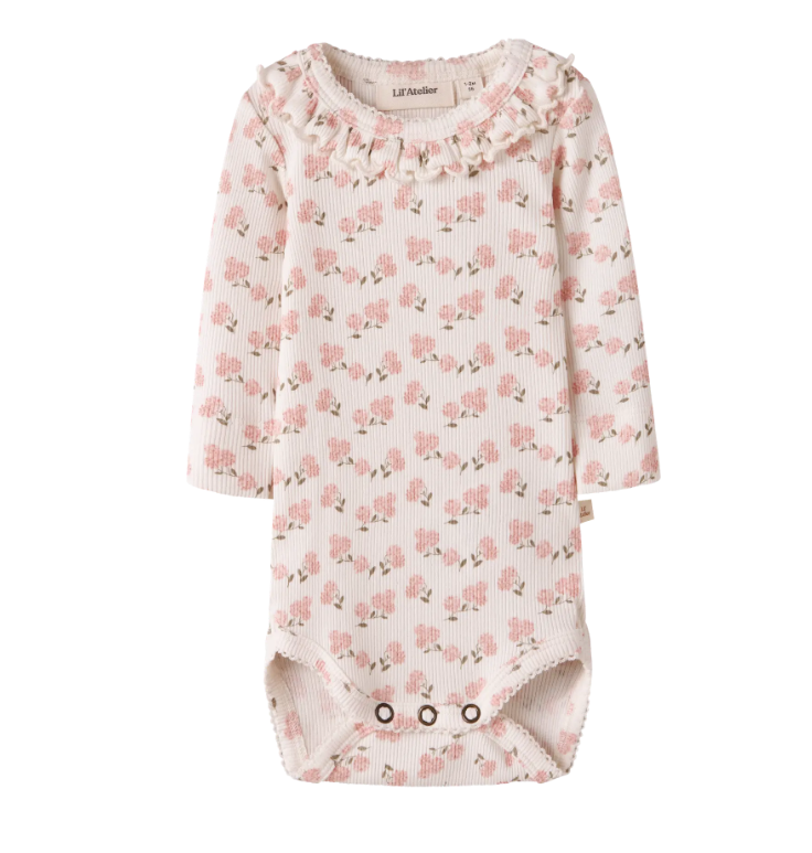 Lil Atelier Gago Kis Slim Body Coconut Milk Hydrangea 56 Cm